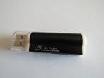 Multi kaartlezer USB 2.0 stick nieuw, Postadres, E-mailadres, Nieuw, Ophalen of Verzenden