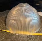 Glas lampekap 38 cm doorsnee 20 cn hoog, Huis en Inrichting, Ophalen of Verzenden, Zo goed als nieuw, Rond, 25 tot 50 cm