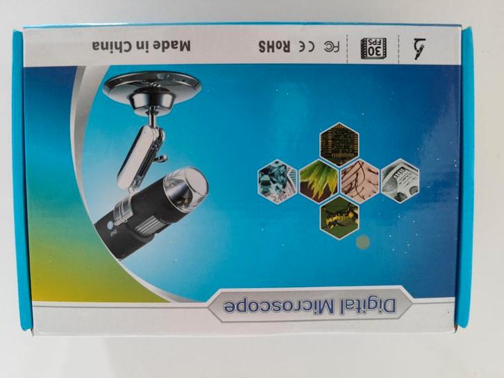 Digitale USB Microscoop - Nieuw in doos, Audio, Tv en Foto, Optische apparatuur | Microscopen, Nieuw, Onderdelen of Toebehoren