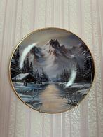 Peaceful Solitude-Ron Huff, Franklin Mint, Verzamelen, Ophalen, Zo goed als nieuw, Porselein, Kop en/of schotel