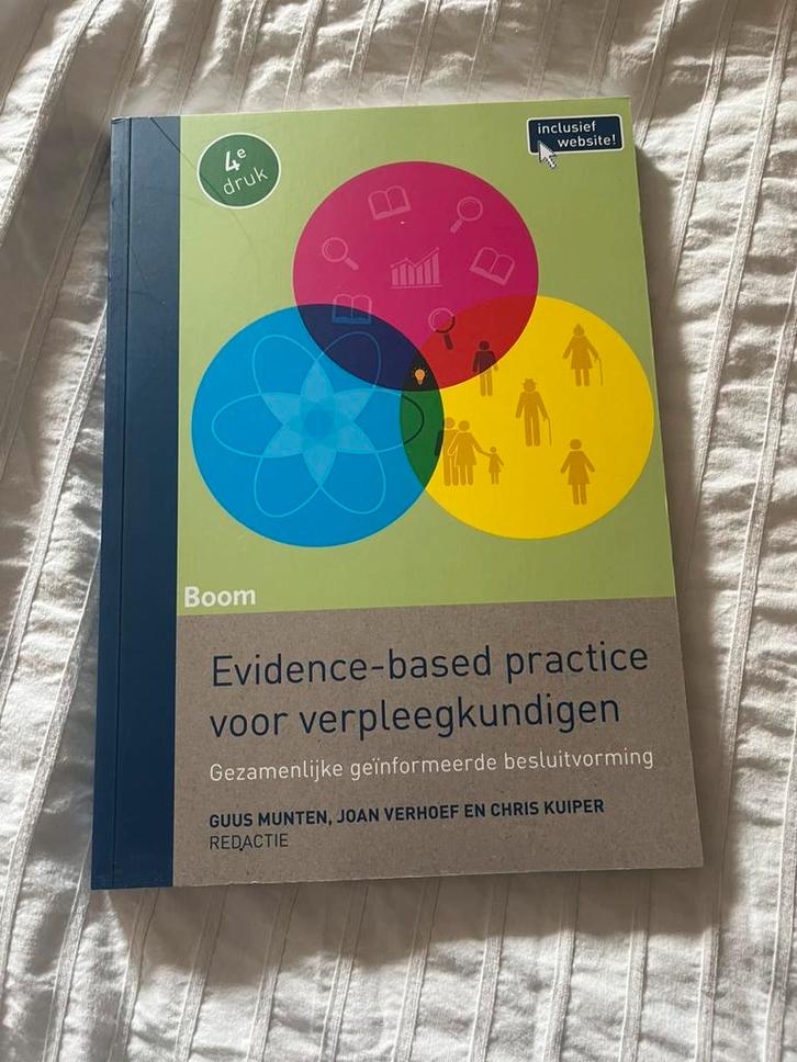 Evidence-based practice voor verpleegkundigen, Boeken, Wetenschap, Zo goed als nieuw, Ophalen of Verzenden