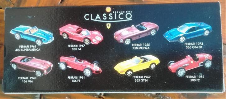 3 modelauto’s Shell Collezione Classico Ferrari, Hobby en Vrije tijd, Modelauto's | Overige schalen, Nieuw, Overige typen, Ophalen of Verzenden