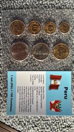 Peru Unc munten in blister set, Ophalen of Verzenden, Zuid-Amerika