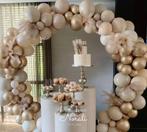 Boho ballonnenboog beige setting decoratie verjaardag, Hobby en Vrije tijd, Feestartikelen | Verhuur, Ophalen of Verzenden