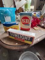 2 Sunlight zeep en SB stijfsel, Verzamelen, Merken en Reclamevoorwerpen, Ophalen of Verzenden, Zo goed als nieuw, Gebruiksvoorwerp