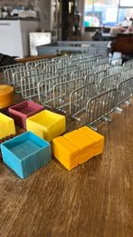 Siku boerderij attributen 1/32 hekjes hooibalen boomstammen, Hobby en Vrije tijd, Modelauto's | 1:32, Ophalen of Verzenden, Zo goed als nieuw