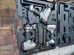 Grote koffer met 3 pneumatisch takkers, Doe-het-zelf en Verbouw, Gereedschap | Boormachines, Ophalen of Verzenden, Boor- en/of Breekhamer