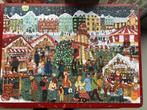 Puzzel kerstmarkt Christmas market 1000 zgan Ravensburger, Ophalen of Verzenden, 500 t/m 1500 stukjes, Zo goed als nieuw, Legpuzzel