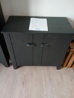 Wood Brent Kastje - Zwart, Ophalen, Overige houtsoorten, Met deur(en)