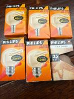 6 nieuwe Philips Softone flame/beige lampen, Nieuw, Overige fittingen, Ophalen of Verzenden, Flame