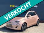 Fiat 500 e Icon 42 kWh *schuifdak *carplay *camera *17 inch, Stof, Gebruikt, Overige kleuren, 4 stoelen