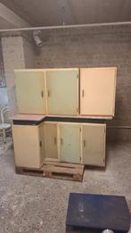 Keuken Bruynzeel Piet Zwart vintage, Huis en Inrichting, Keuken | Keukenelementen, Ophalen, Gebruikt, 200 cm of meer, Crème