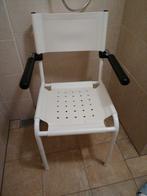 Nette douche stoel met verstelbare armleuningen, Ophalen, Gebruikt