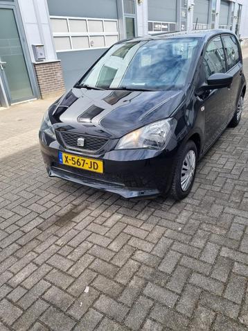 Seat Mii 1.0 44KW 2014 Zwart beschikbaar voor biedingen