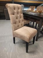 *VOORRAAD* 6 Landelijke Eetkamerstoel Bellagio Stof Liver (1, Huis en Inrichting, Stoelen, Nieuw, Ophalen of Verzenden, Vijf, Zes of meer stoelen