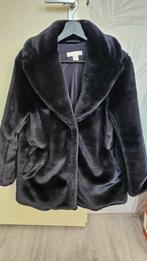 Nieuwe H&M Faux Fur Jas donkerblauw, H&M, Blauw, Nieuw, Ophalen of Verzenden