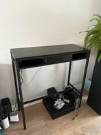 Sidetable met schuiflade zwart, Huis en Inrichting, Ophalen, Zo goed als nieuw