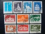 Postzegels Roemenië 1973 monumentale gebouwen., Postzegels en Munten, Ophalen of Verzenden, Overige landen, Gestempeld