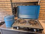 Campingaz Xcelerate 400S 2-pits + gasfles, Caravans en Kamperen, Kampeeraccessoires, Ophalen, Gebruikt