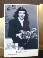 kaart Jennifer Jones, Ophalen of Verzenden, 1980 tot heden, Ongelopen, Sterren en Beroemdheden