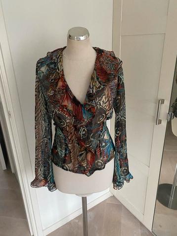 Kenzo Jeans Blouse Maat 40 beschikbaar voor biedingen