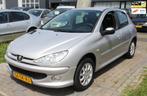 Peugeot 206 1.4 Air-line 5-Deurs Airco LM-Velgen APK 8-2026!, Auto's, Voorwielaandrijving, Stof, Zwart, Origineel Nederlands