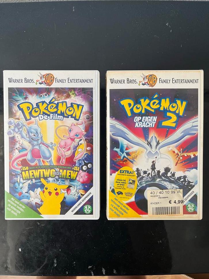 Pokémon VHS Dubbelpakket (Nederlands), Cd's en Dvd's, VHS | Kinderen en Jeugd, Gebruikt, Kinderprogramma's en -films, Tekenfilm