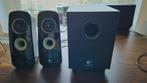 Logitech Z323 2.1 speaker, Computers en Software, Pc speakers, Ophalen, Gebruikt, Audiokanaal 2.1, Logitech