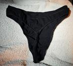 Zwarte string HEMA 44/46 katoen ZGAN, Kleding | Dames, Ophalen of Verzenden, Zwart, String