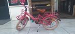 Loekie prinses roze fiets 16inch, Ophalen, Gebruikt, 16 tot 20 inch