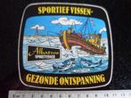 sticker albatros sportvisser logo zeevissen hengelsport, Verzenden, Zo goed als nieuw, Merk