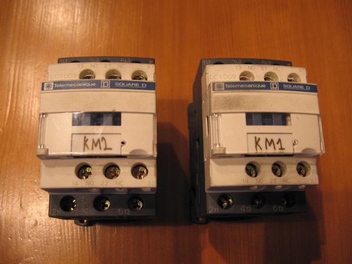 Telemecanique magneetschakelaar LC1D09 relais., Hobby en Vrije tijd, Elektronica-componenten, Gebruikt, Verzenden