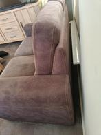 2 zitsbank met microvezel bekleding kleur taupe., Huis en Inrichting, Ophalen, Zo goed als nieuw, 75 tot 100 cm