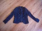 Dames Jas Mt 38, Ophalen of Verzenden, Zo goed als nieuw, Maat 38/40 (M), Blauw