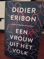 Didier Eribon - Vrouw uit het volk, Verzenden, Zo goed als nieuw, Didier Eribon