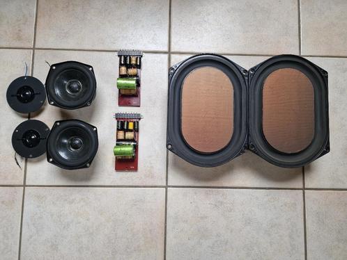 KEF  B110 + B139, Audio, Tv en Foto, Luidsprekers, Gebruikt, Front, Rear of Stereo speakers, 120 watt of meer, Overige merken