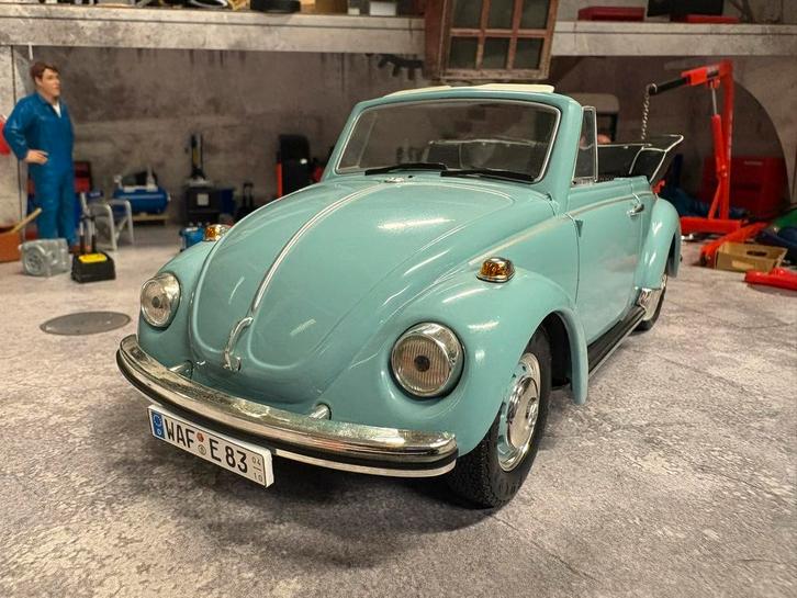 1:18 Revell VW Kafer mist antenne zonder doos, Hobby en Vrije tijd, Modelauto's | 1:18, Gebruikt, Auto, Revell, Ophalen of Verzenden