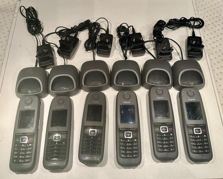 6x Gigaset R630H Pro – Robuuste DECT Handsets, Telecommunicatie, Vaste telefoons | Handsets en Draadloos, Gebruikt, 4 handsets of meer