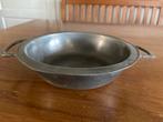 Tinnen fruitschaal schaal, Antiek en Kunst, Antiek | Schalen, Ophalen of Verzenden