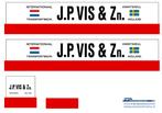 Vrachtauto decal 1:50 J P Vis & Zn ( trailer ), Verzenden, Nieuw, Bus of Vrachtwagen, Overige merken