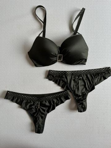 Lingerie Marlies Dekkers BH 75C, 2 strings Small zgan (R220) beschikbaar voor biedingen