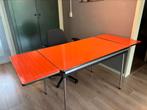 Formica vintage jaren 50/60 eettafel, Ophalen, Gebruikt, 50 tot 100 cm, Rechthoekig