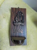 14587) mooi wijwater bakje  Lourdes, Antiek en Kunst, Antiek | Religie, Ophalen of Verzenden