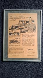Oude Opel Krantenadvertentie, Ophalen of Verzenden