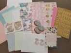 Hobbypakket voor baby kaarten (F), Ophalen of Verzenden, Zo goed als nieuw, Overige thema's, Overige typen