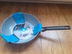 BK NIEUW Blue Label Granite Wokpan 28 cm (PFAS-vrij), Ophalen of Verzenden, Nieuw, Aluminium, Koekenpan of Braadpan