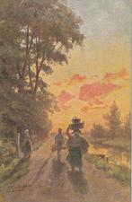 Gerstenhauer - 263 - twa : serie 29 - Morgenstond, Verzamelen, Ansichtkaarten | Themakaarten, Verzenden, Voor 1920