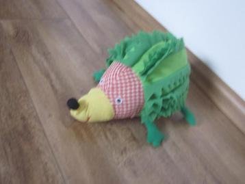 Superleuke zacht katoenen fantasie gemaakte egel knuffel  beschikbaar voor biedingen
