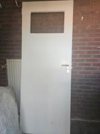 Jaren 30 binnen wc/badkamer deur, Ophalen, 80 tot 100 cm, Binnendeur, Zo goed als nieuw