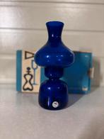 Vintage Kastrup Holmegaard Cobalt Blue Hurricane Lamp, Ophalen